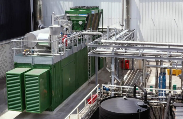 REVICO produces biogas from vinasse